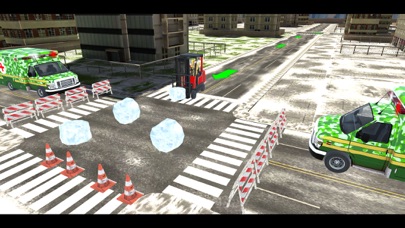 Snow Excavator Rescue Truck Screenshot