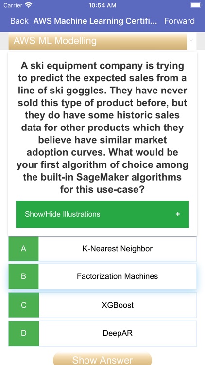 AWS Machine Learning Exam Prep screenshot-3