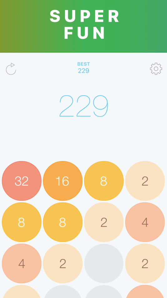 #2. Swipe 2 - 2048 Puzzle Game (iOS) 由: Starkode Limited Company