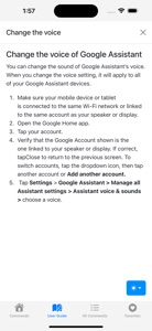 Commands for Google Nest screenshot #3 for iPhone