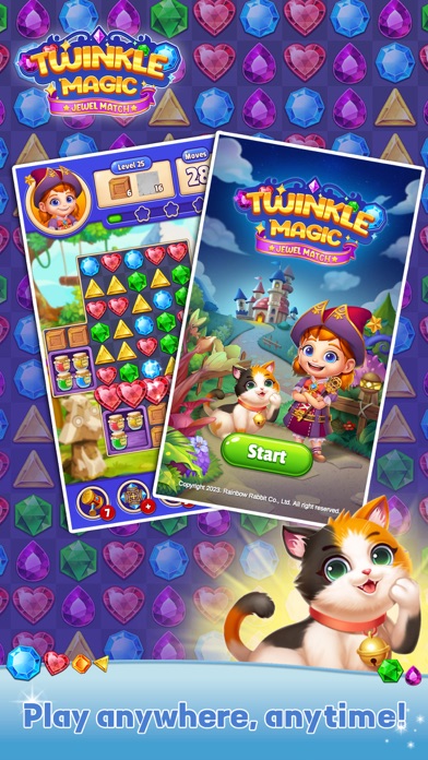 Twinkle Magic : Jewel Match3 Screenshot