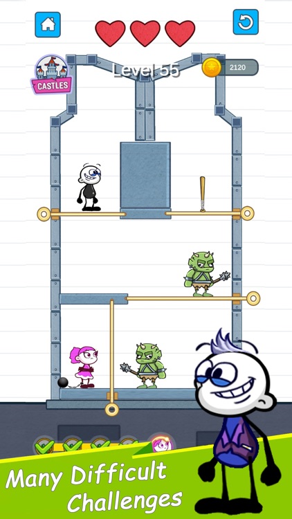 Pencil Boy: Pull The Pin