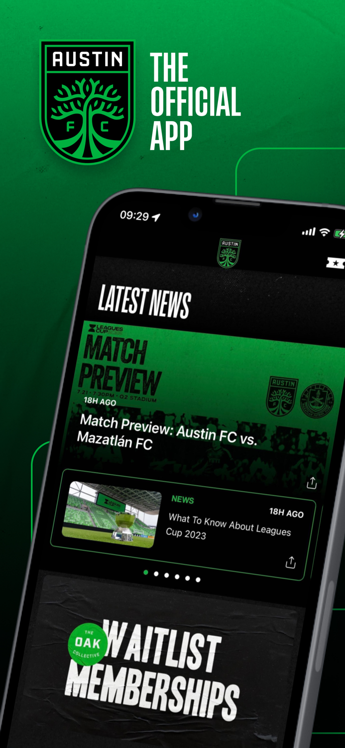 Austin FC and Q2 Stadium App