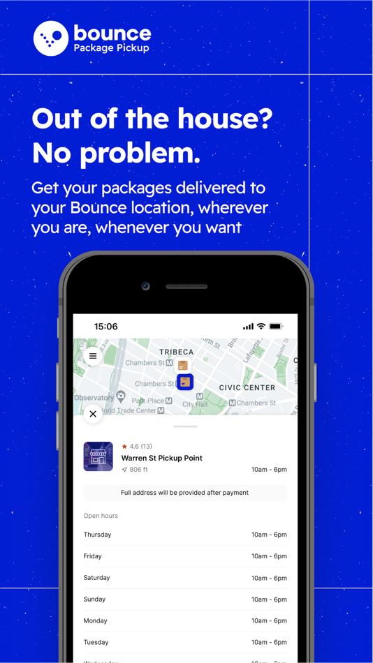 #3. Bounce Package Pickup (iOS) 由: Bounce Inc (U.S.)