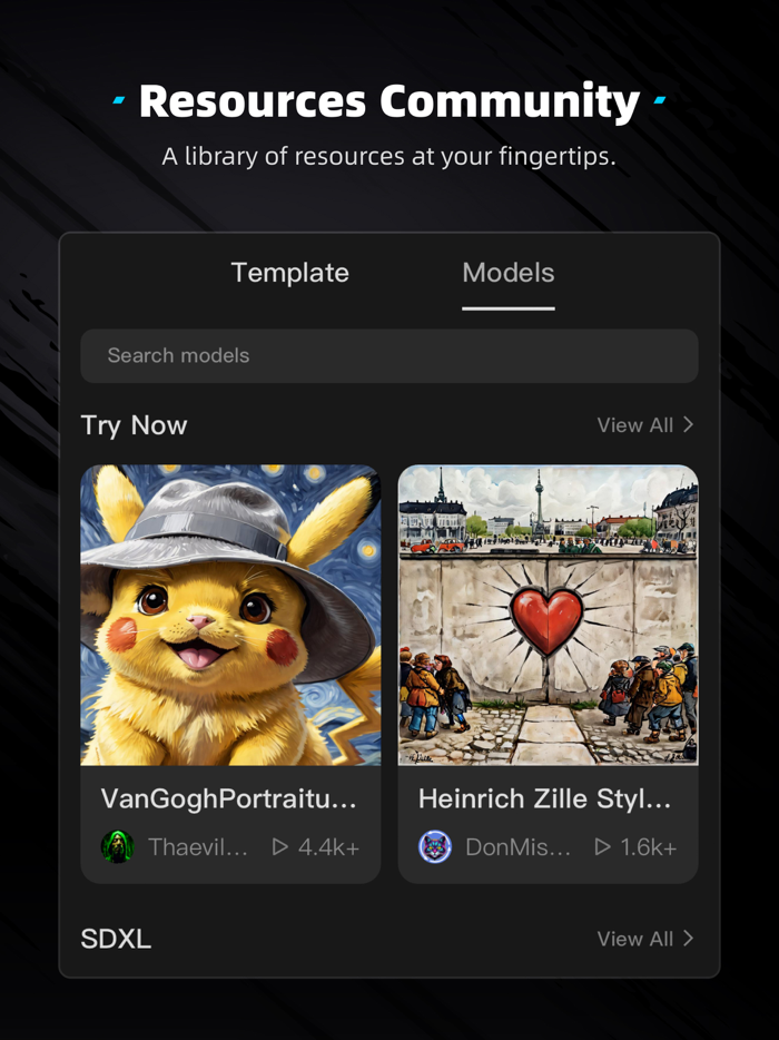 TensorArt - AI model generator