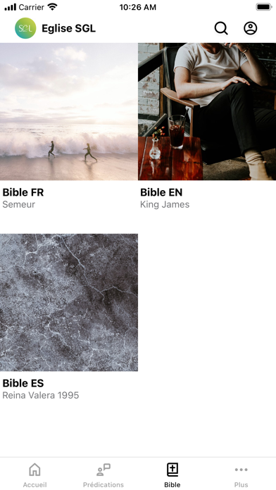 Église SGL Screenshot