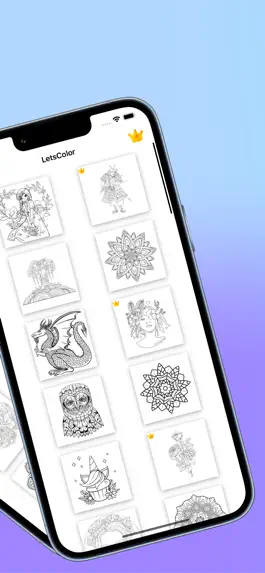 Game screenshot LetsColor: Coloring Book Games apk