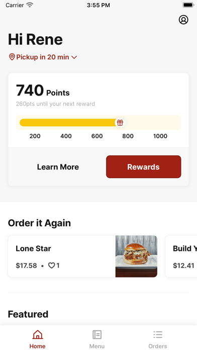 Lone Star Burger Screenshot