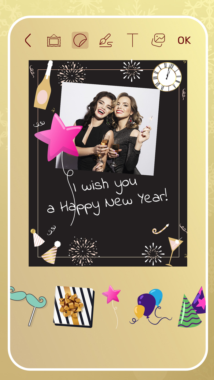 xmas frames – photo editor