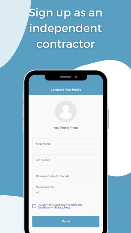 MowSnowPros: Be a Contractor