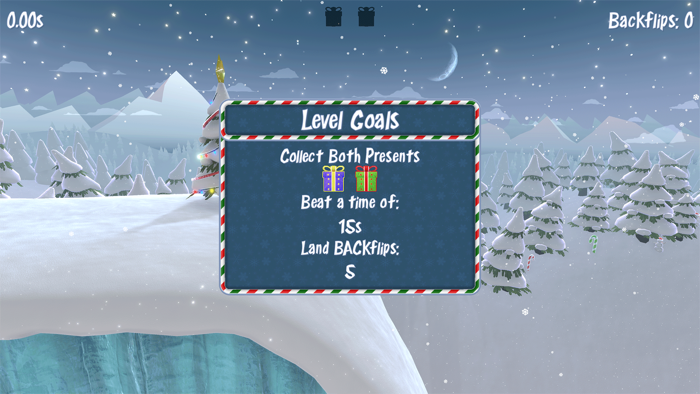 Santas Slippery Slope Ski Sim