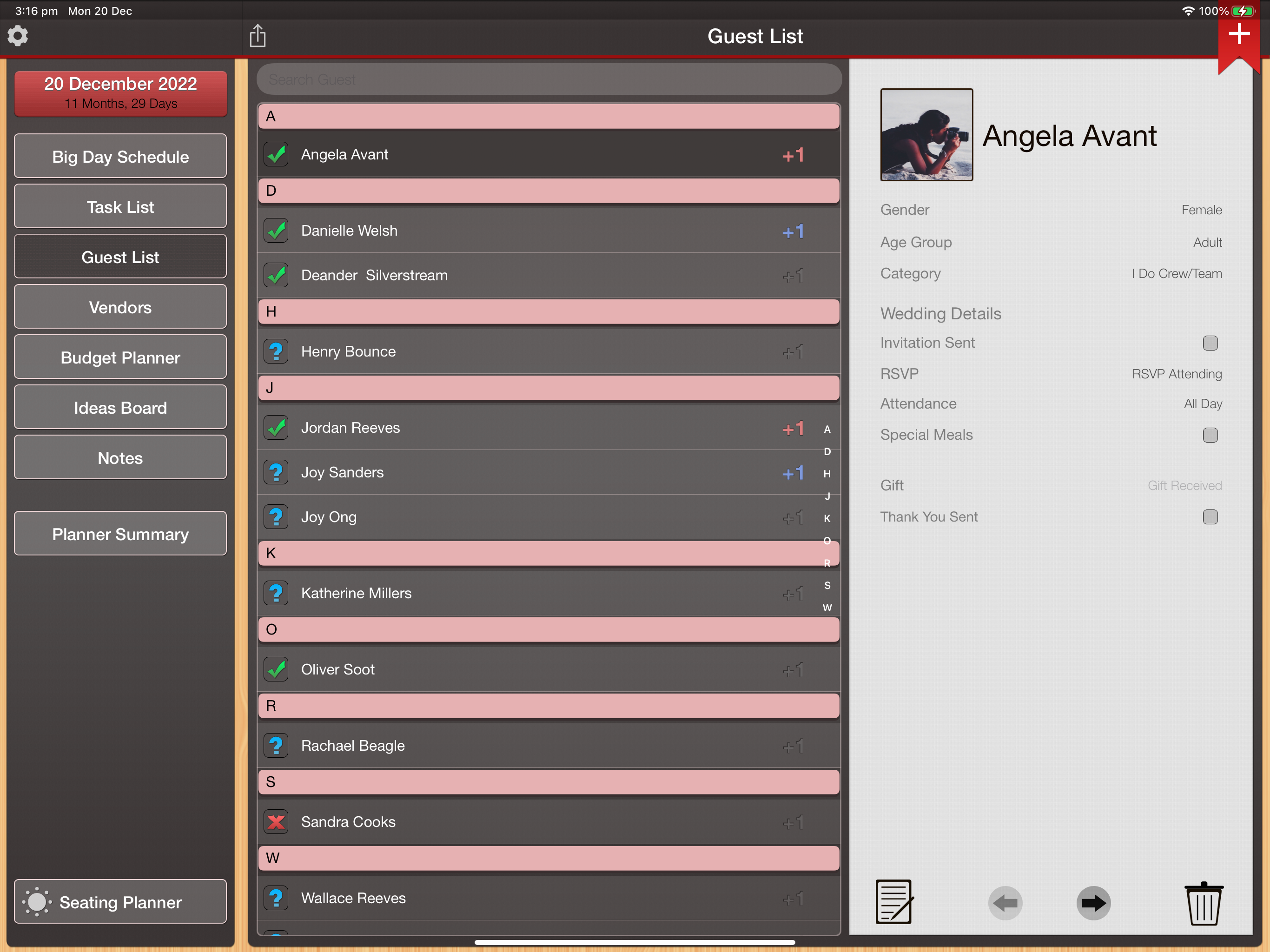 Wedding Planner Professional screenshot 8