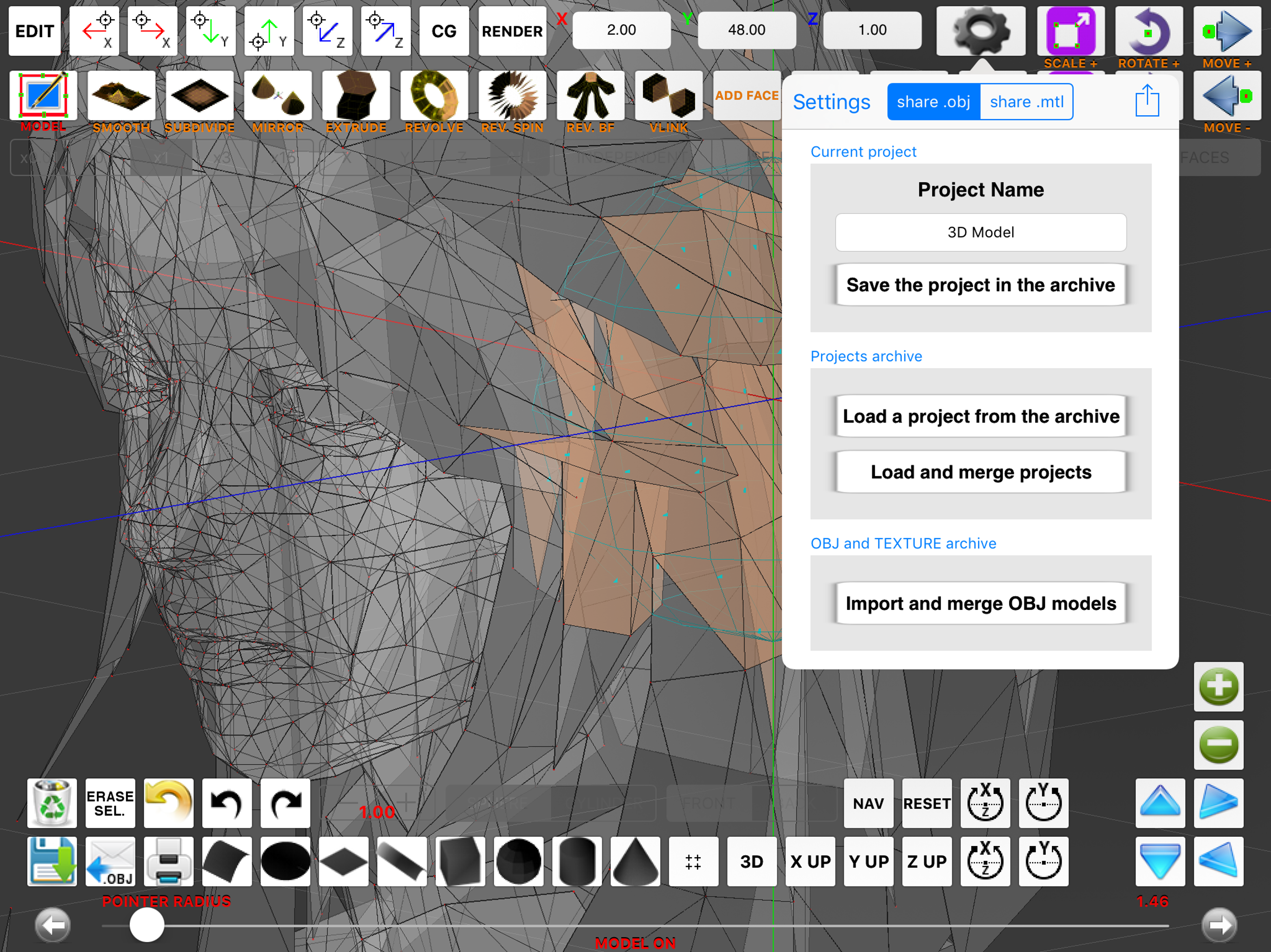 Finger3D HD screenshot 4