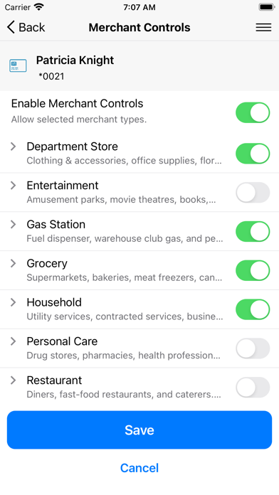 Home State Bank Card Secure Screenshot