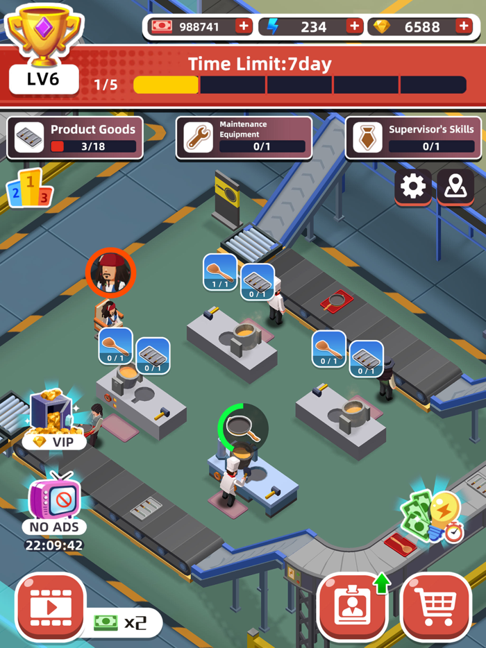 Foodpia Inc Idle Game