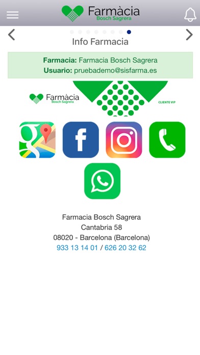 Farmacia Bosch Sagrera Screenshot