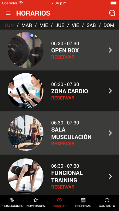 New Gym & Padel Screenshot
