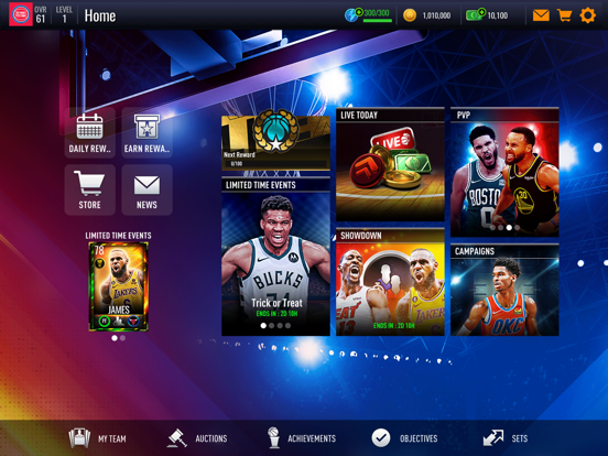 NBA LIVE Mobile Basketbal iPad app afbeelding 3