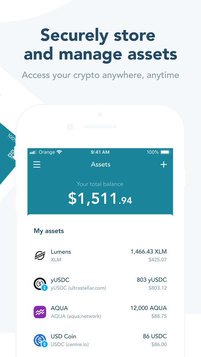 LOBSTR Stellar Lumens Wallet