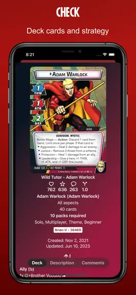 Game screenshot Champions DeckbuildeR apk