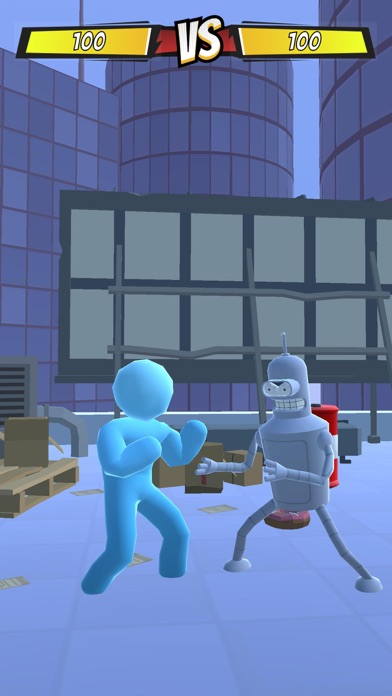 Mini boxers fight Screenshot