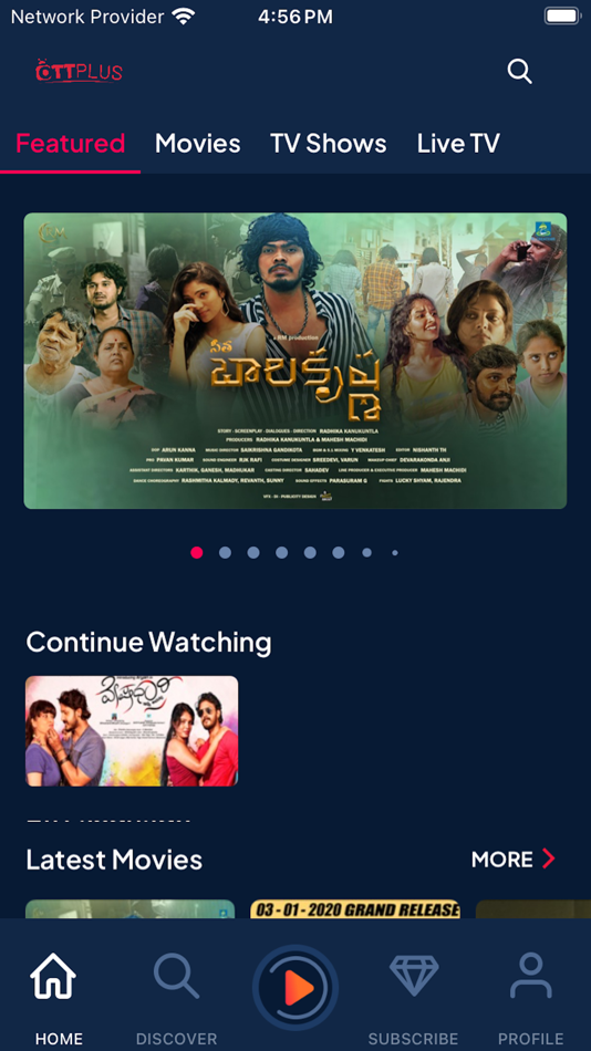 #3. One OTT Plus (iOS) 由: Enter One Media Private Limited