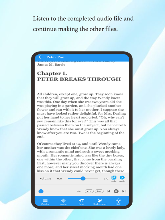 Screenshot #6 pour AudioBook Maker and Player