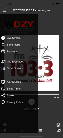 Game screenshot WDZY FM 103.3 apk