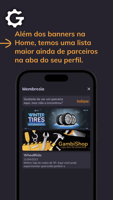 Gear App Screenshot
