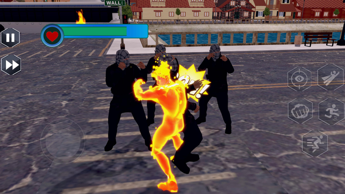 Fire Action Hero Simulator