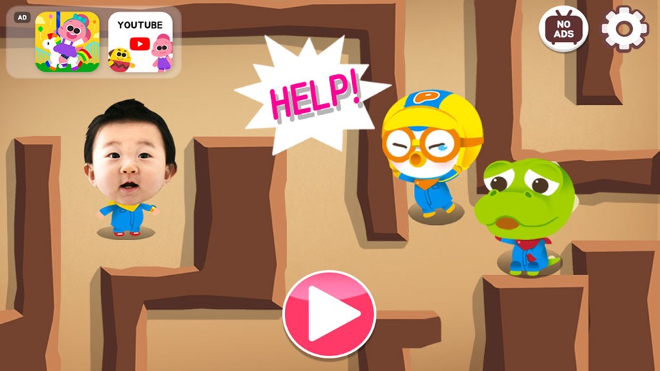 #1. Pororo Maze Game - puzzle play (iOS) Por: KIGLE Inc.