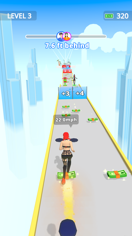 #3. Disguise Run (iOS) Podle: Rollic Games