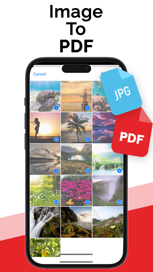 #3. PDF Maker - Image to PDF App (iOS) 来自: Rajanibhai Sheladiya