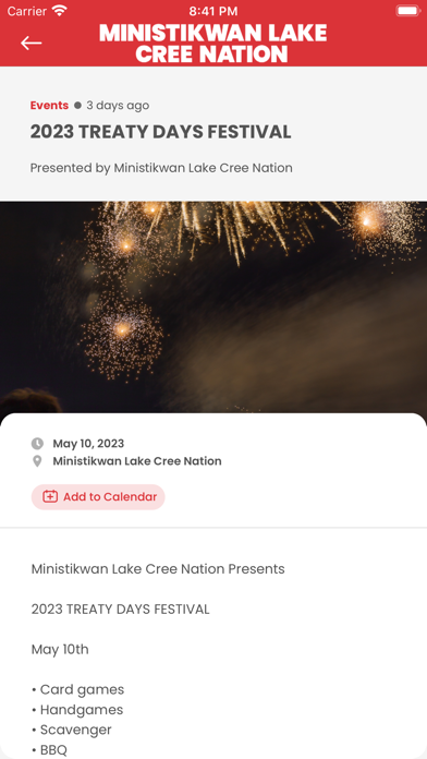 Ministikwan Lake Cree Nation Screenshot