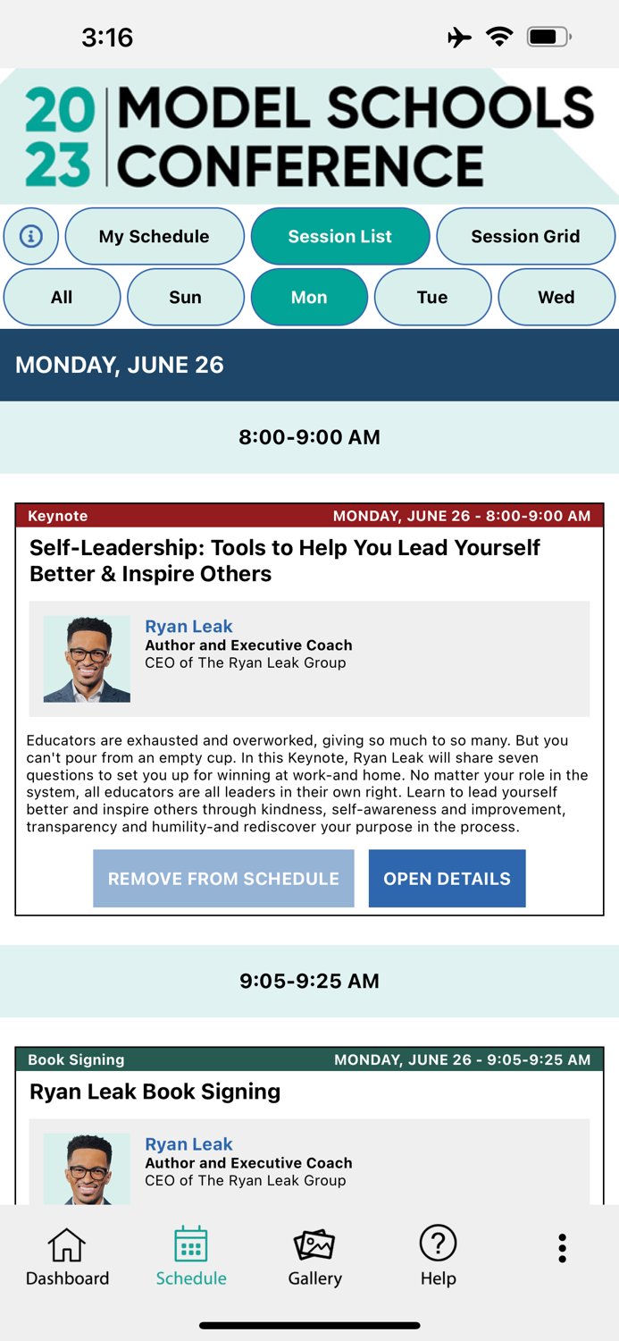 Model Schools Conference