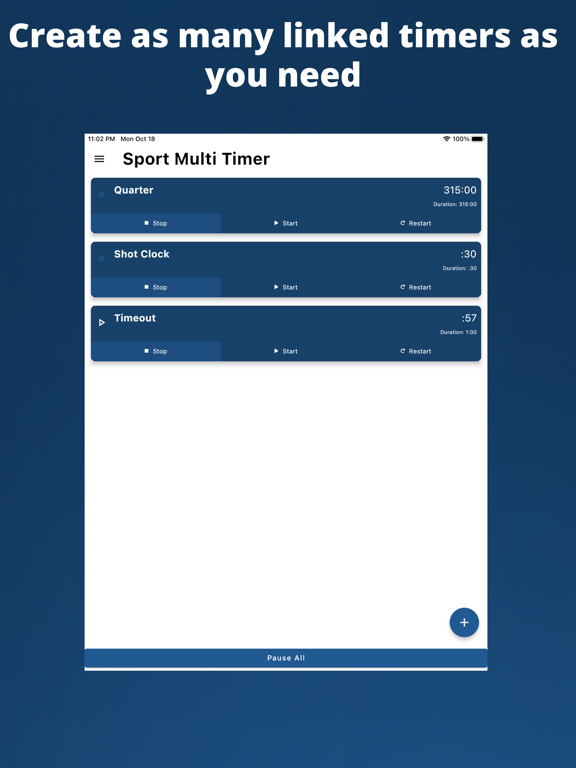 Screenshot #6 pour Sport Multi Timer