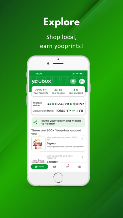 Yoobux: Your Loyalty Network app screenshot 2