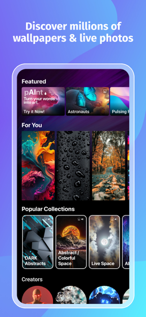 ‎ZEDGE™ Wallpapers & Ringtones Screenshot