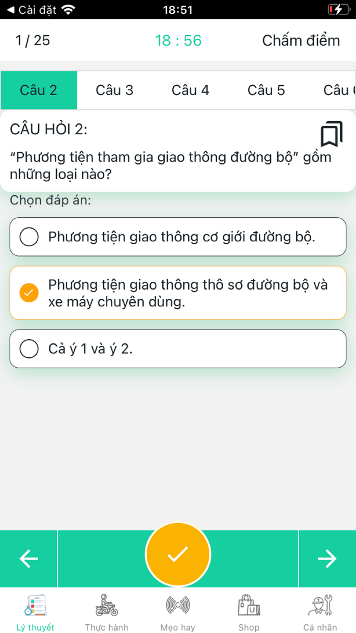 Ôn Thi GPLX Xe Máy