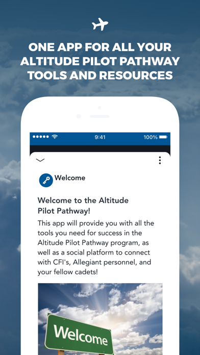 Altitude Pilot Pathway Screenshot