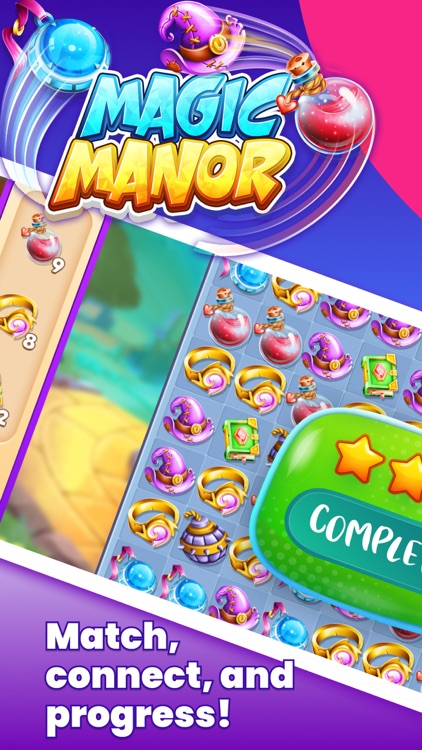 Magic Manor - a Match-3 Game