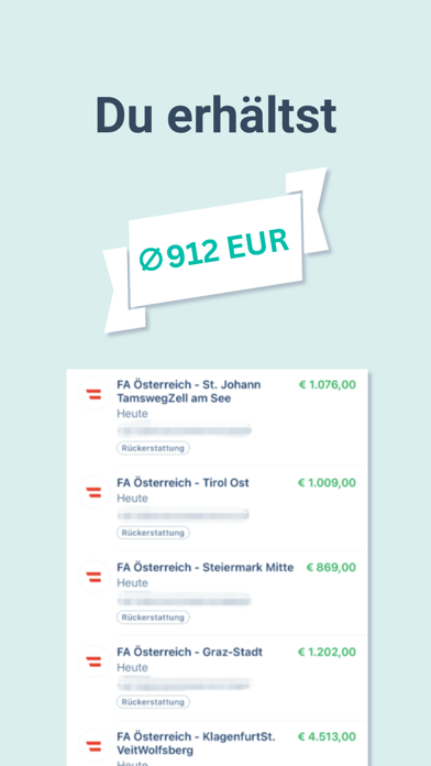 Taxefy: Österreichs Steuerapp Screenshot