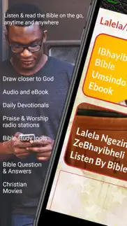 ibhayibheli zulu bible audio iphone screenshot 1
