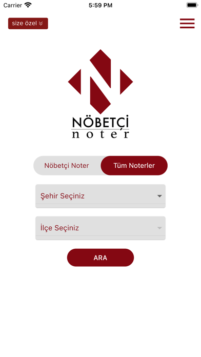 Nöbetçi Noter Screenshot