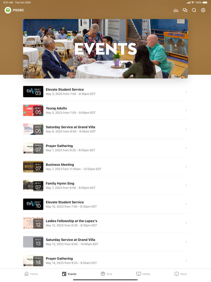 Palm Springs Dr Baptist Church