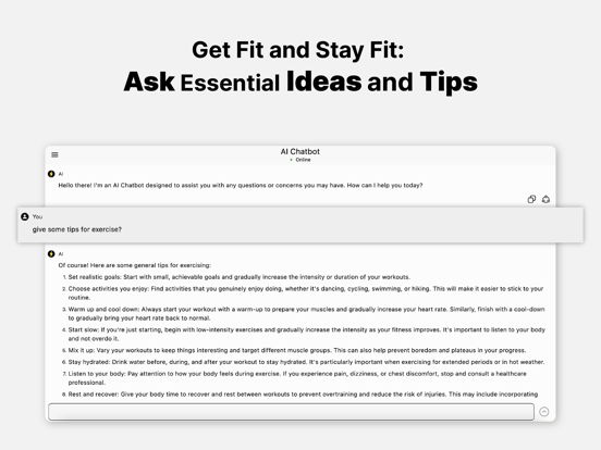 ChatBot Pro - Writer Assistant iPad screenshot 5 - Productivity app
