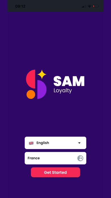 SAM Loyalty Screenshot