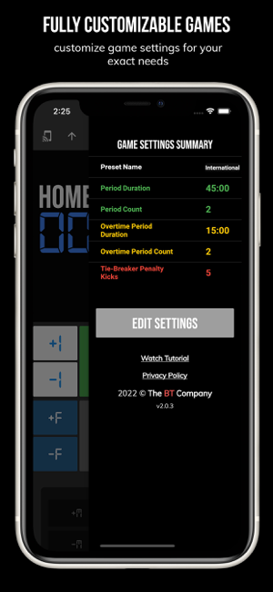‎BT Soccer/Football Controller Screenshot