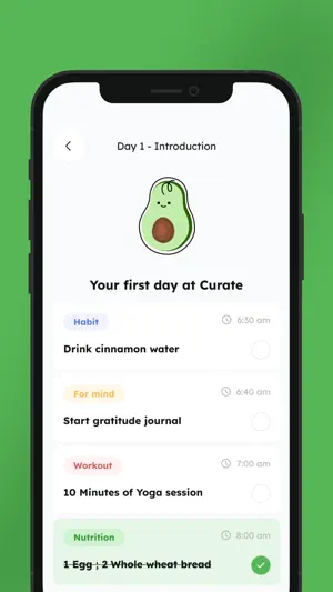Curate: For Complete Wellbeing screenshot 3