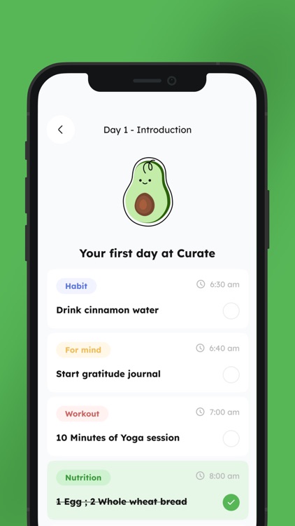 Curate: For Complete Wellbeing